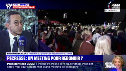 Pour Bruno Retailleau, Valérie Pécresse doit chercher "l'équilibre entre les différentes droites"