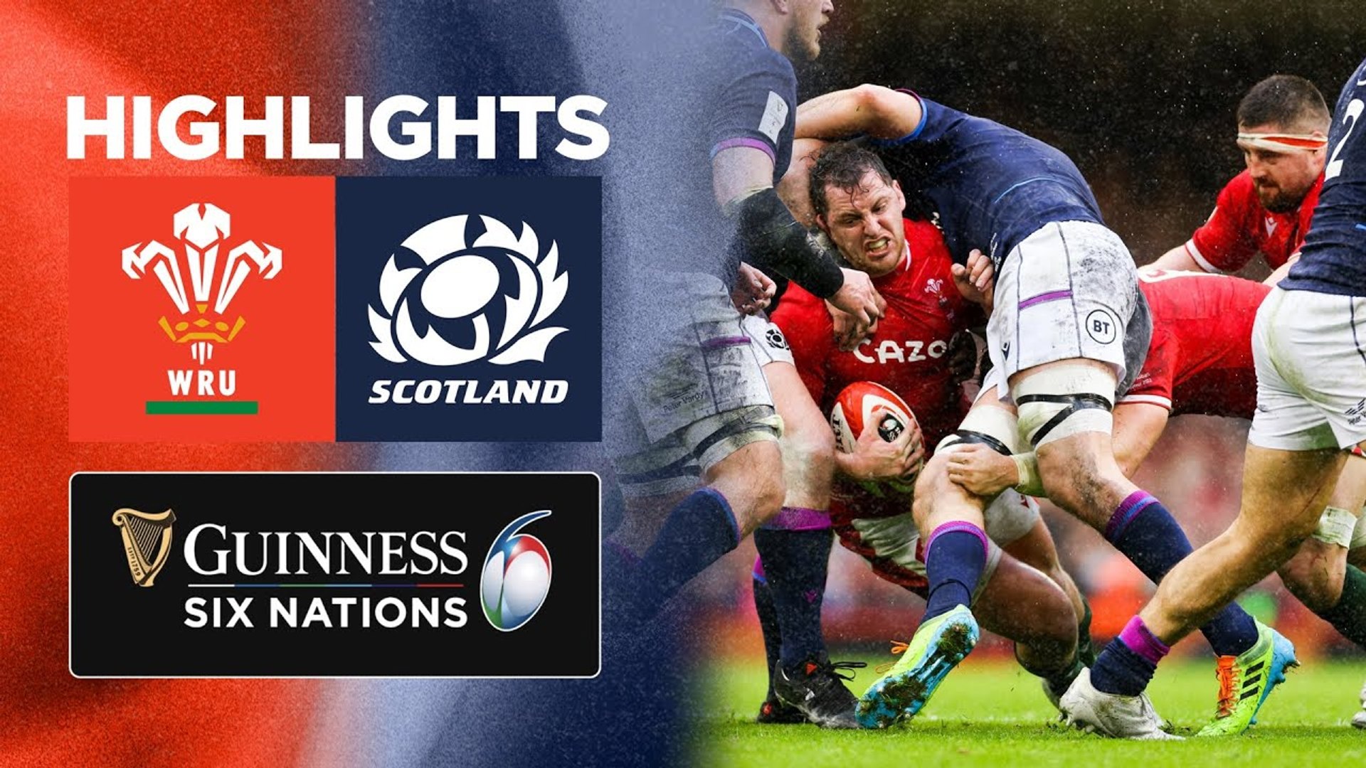 Wales v Scotland | Match Highlights | 2022 Guinness Six Nations - video  Dailymotion