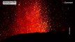 بدون تعليق: ثوران بركان إتنا الإيطالي يتسبب في ظاهرة البرق البركاني النادرة