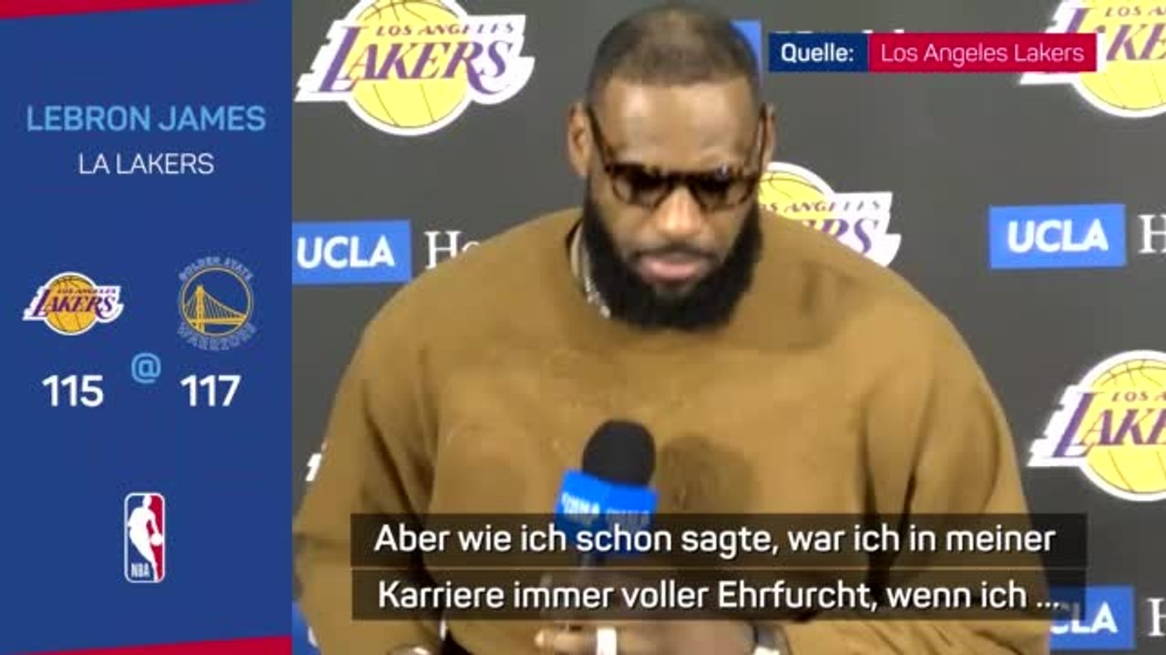 LeBron James nach Rekord: 'Ich bin dankbar'