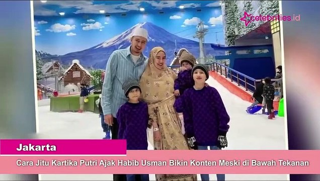 Cara Jitu Kartika Putri Ajak Habib Usman Bikin Konten Meski di Bawah Tekanan