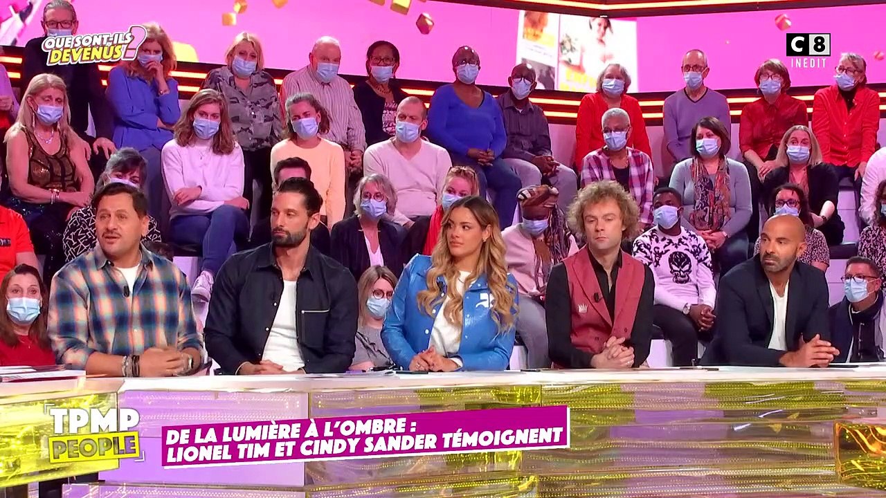 Lionel Tim (Link Up) au bord des larmes dans "TPMP People" en évoquant la réussite de Matt Pokora - C8