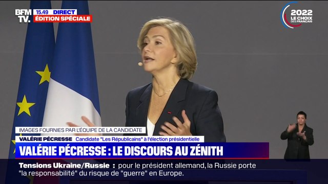 Valérie Pécresse impatiente de voir notre Nation retrouver cette force qui appartient aux Nations gagnantes