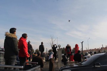 ERZİNCAN'DA SOLOTÜRK'TEN GÖSTERİ UÇUŞU