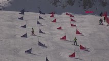 SPOR Snowboard Alpine 2'nci Etap yarışmaları başladı