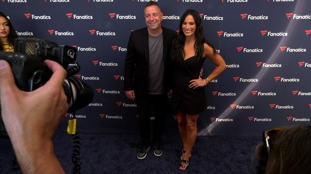 Marc & Heidi D'Amelio “Michael Rubin’s Fanatics Super Bowl Party” Red Carpet