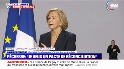 Valérie Pécresse: "Je ne me résous pas à voir la France humiliée en Australie, au Mali ou en Russie"
