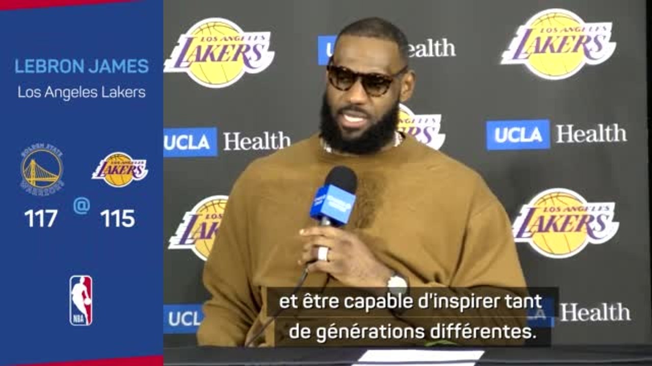 Lakers - LeBron James, meilleur scoreur de l'histoire en NBA : "La défaite est encore trop fraîche pour y penser"