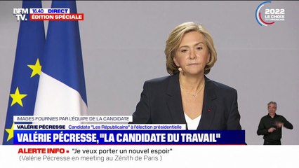 Valérie Pécresse: "Je serai la candidate des familles"