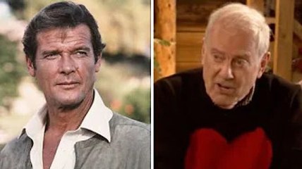 ‘Half the actor I am!’ James Bond star Roger Moore’s cheeky swipe at Gyles Brandreth