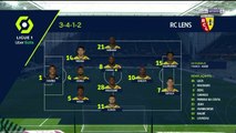 Alineaciones Lens vs. Burdeos