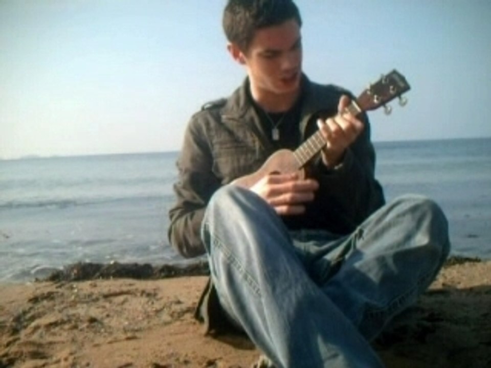 New york avec toi au ukulélé