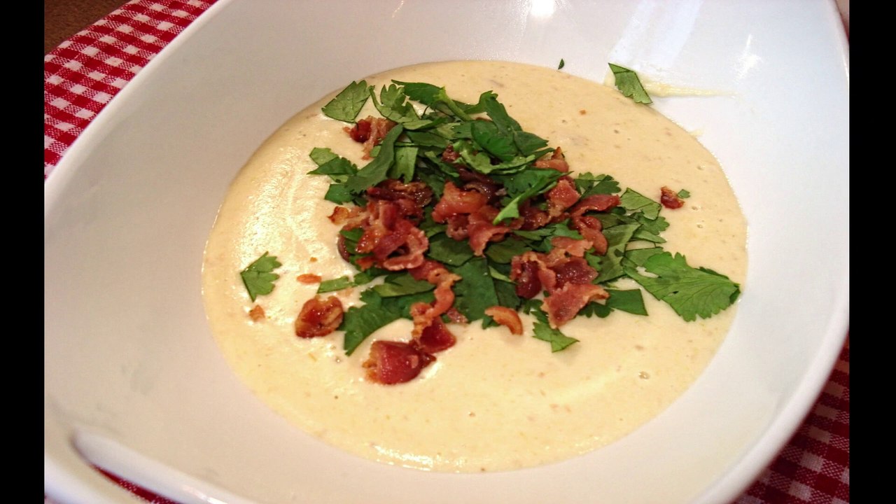 CREMOSA SOPA DE PAPAS _ COUNTRY POTATO SOUP_ COMO HACER SOPA DE PAPA(dm)