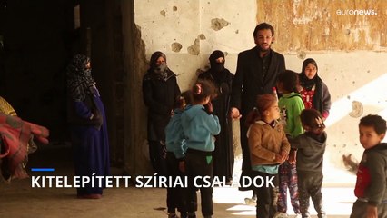 Sok család még mindig hajléktalan Szíriában