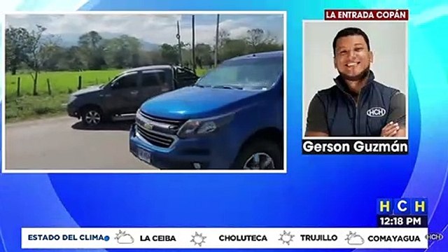 Accidente de tránsito deja una persona herida en La Entrada, Copán