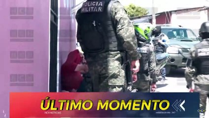 Policía logra liberar a una persona que estaba siendo raptada en la col 14 de marzo de la capital