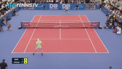 Opelka beats Isner with record-setting 46-point tie-break in Dallas