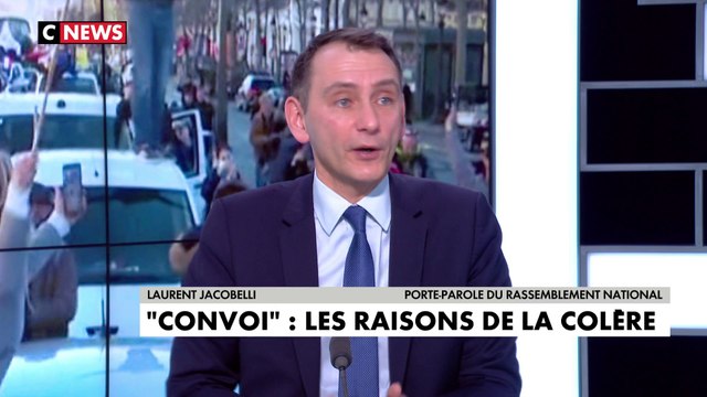 Laurent Jacobelli : «Nous comprenons très clairement ce convoi de la liberté»