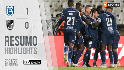 Highlights: Belenenses SAD 1-0 Vitória SC (Liga 21/22 #22)