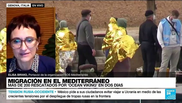 Elisa Brivio: El 'Ocean Viking' ha rescatado a 228 náufragos en cuatro operaciones diferentes