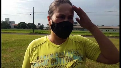 Motorista de aplicativo relata que colidiram com o carro dela e fugiram