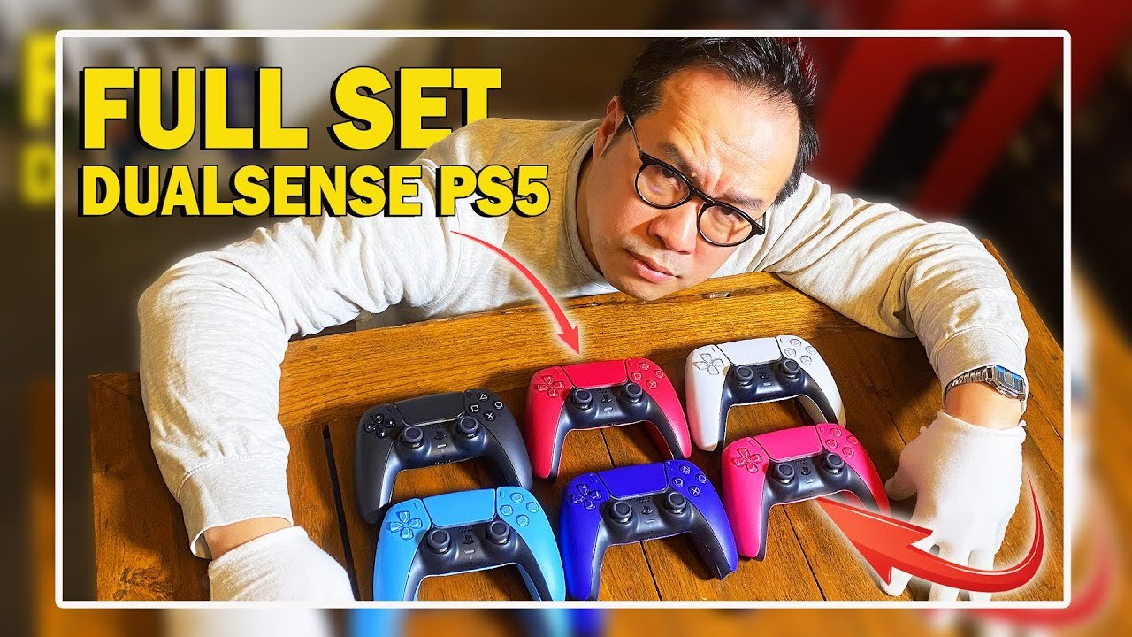 Manettes PS5 "LE FULL SET" Unboxing 4K