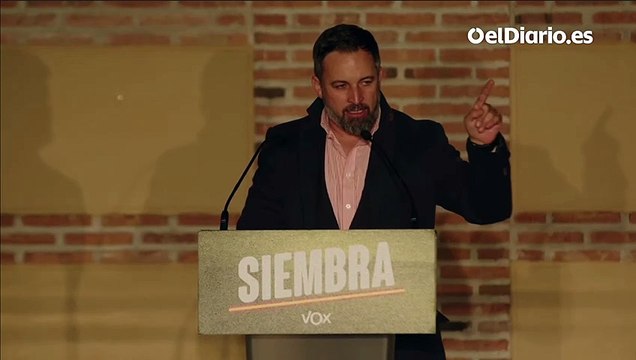 Abascal: Exigimos respeto al veredicto del pueblo soberano. Vox tiene el derecho y el deber de formar gobierno en Castilla y León
