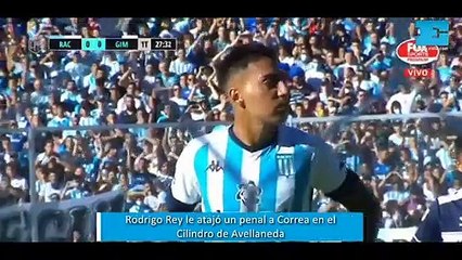 Así atajó Rodrigo Rey el penal ejecutado por Javier Correa