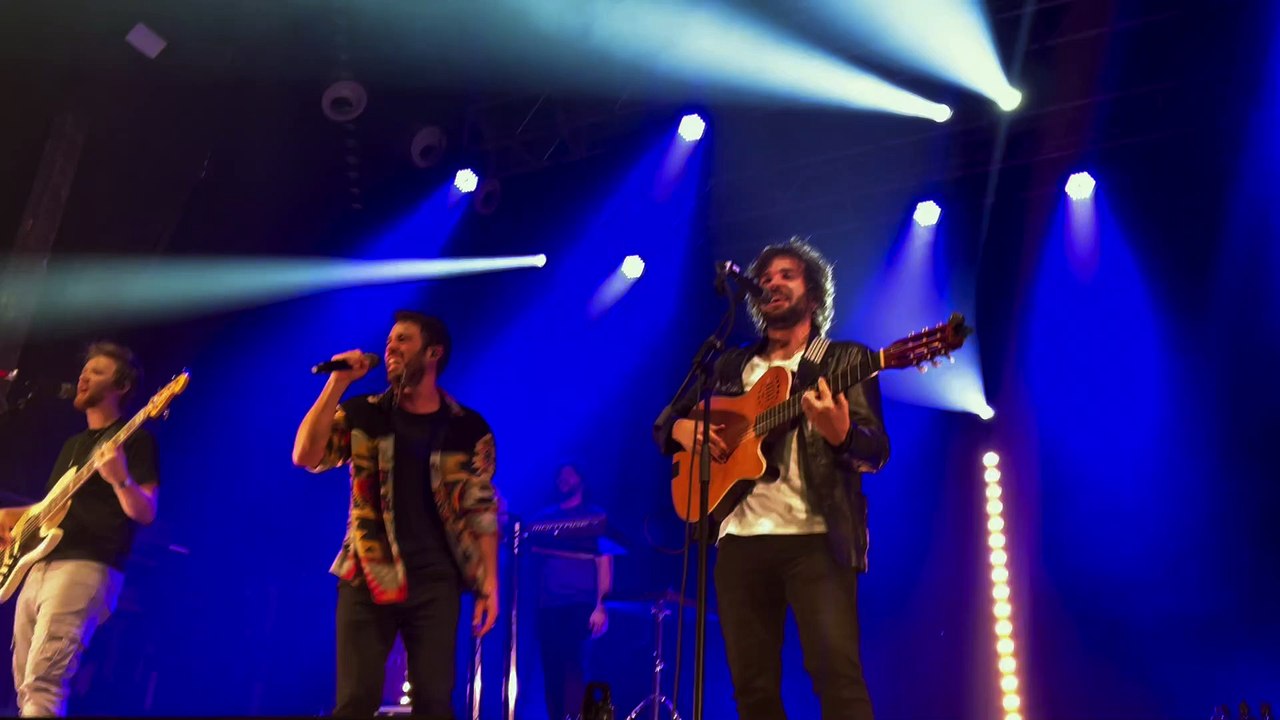 Arnau Griso en su concierto en la sala Razzmatazz (Barcelona)