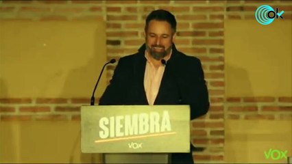 Santiago Abascal: "Qué cara de vicepresidente se le esta poniendo a Juan García-Gallardo"