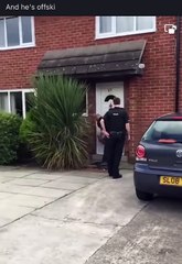 Man Jumps Off Second Floor To Escape Police