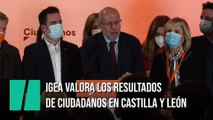 Francisco Igea valora los resultados de las elecciones de Castilla y León