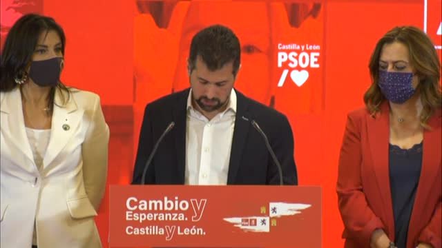 Tudanca: Me he vaciado por Castilla y León pero no ha sido suficiente. Otros vendrán que harán más