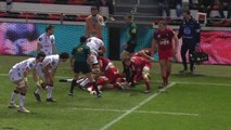 TOP 14 - Essai de Baptiste SERIN (RCT) - RC Toulon - Union Bordeaux-Bègles - J13 - Saison 2021/2022