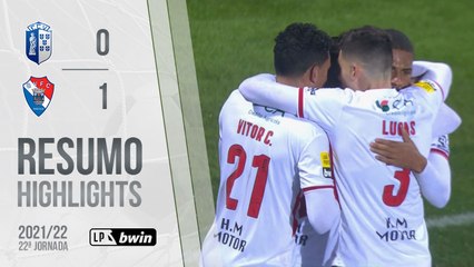 Highlights: FC Vizela 0-1 Gil Vicente (Liga 21/22 #22)