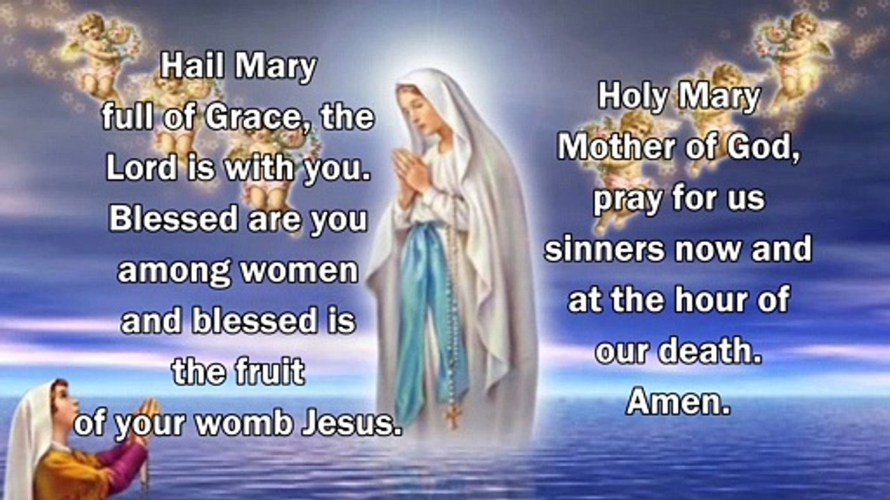 THE HOLY ROSARY : JOYFUL MYSTERIES (Mondays and Saturdays)