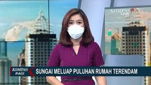 Hujan Deras Buat Debit Air Sungai Telogo dan Jaran Meluap, Puluhan Rumah Warga Terendam Banjir!