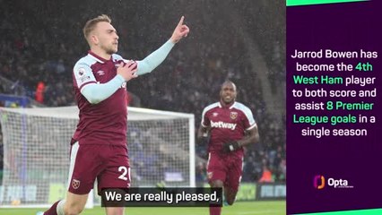 Descargar video: Hammers 'need' Bowen's goals - Moyes