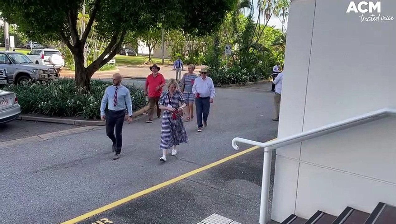 Constable Zachary Rolfe's friends and family arrive at court | February 14, 2022 | Katherine Times