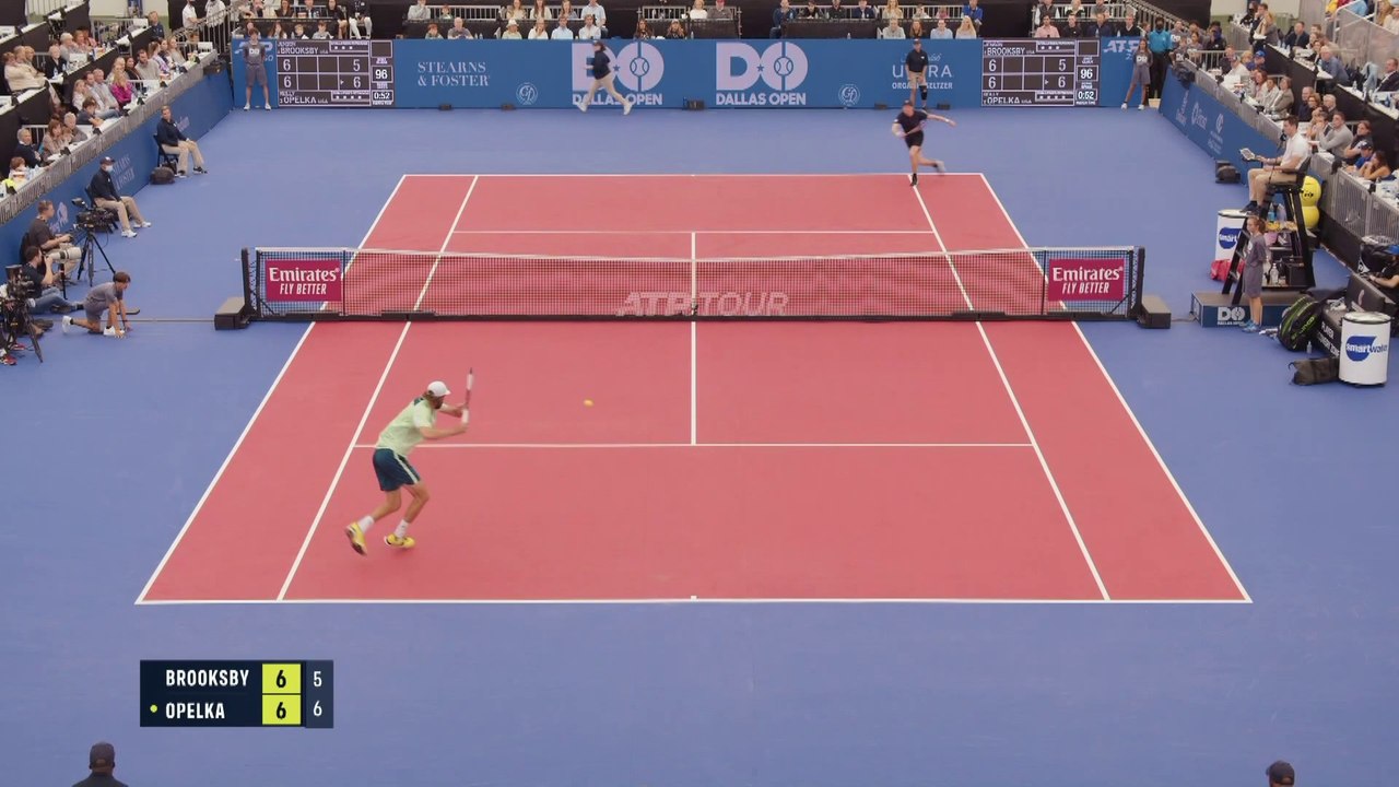 Brooksby v Opelka | ATP Dallas Final | Match Highlights