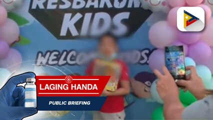 Pinalakas na bakunahan vs COVID-19 sa mga bata, patuloy