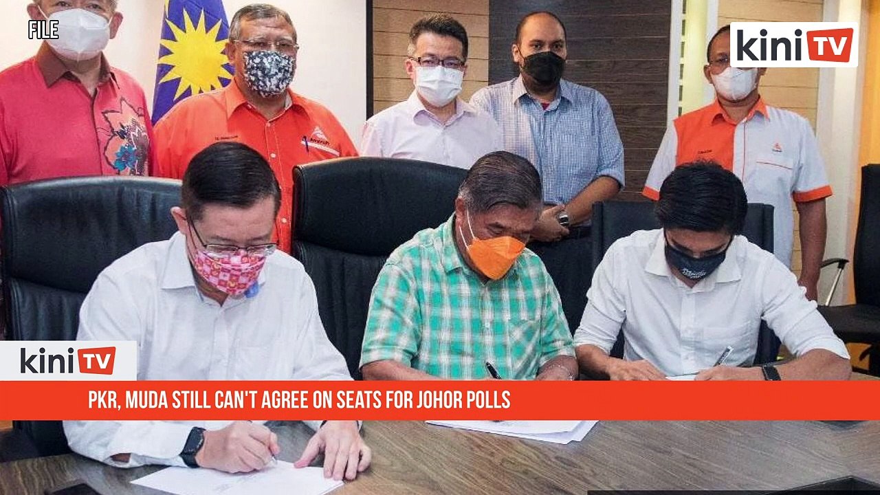 PKR, Muda still can't agree on seats for Johor polls
