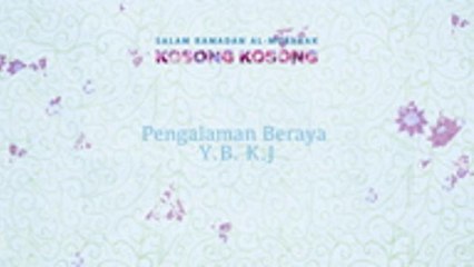 Y.B. Brig. Jen Khairy Jamaluddin & Pn. Nori Tun Abdullah - Pengalaman Menyambut Aidilfitri