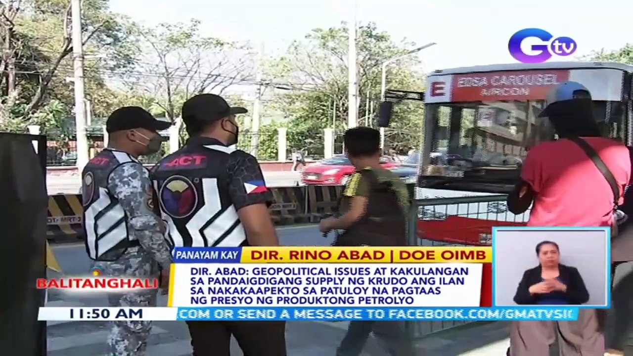Panayam kay Dir. Rino Abad - DOE - OIM (February 14, 2022) | BT