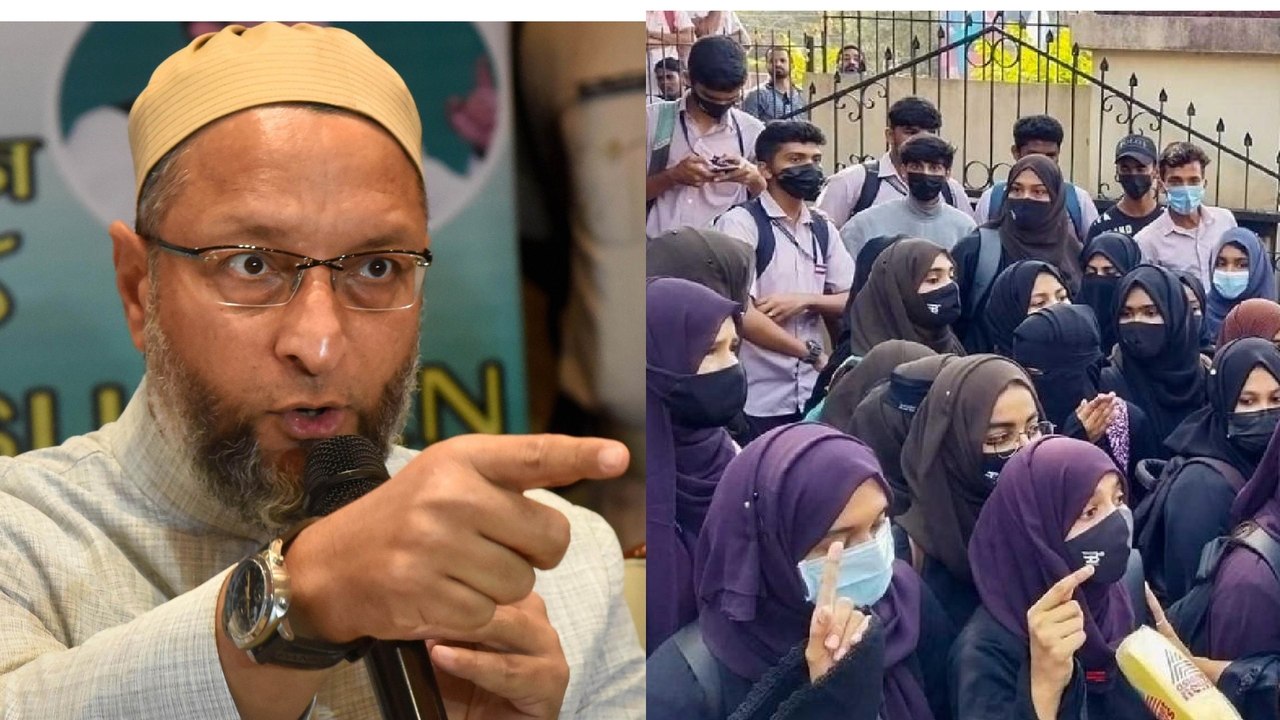 BJP furious over Owaisi's statement on "Hijabi PM"