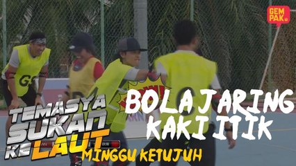 #SukanKeLaut - Bola Jaring Kaki Itik