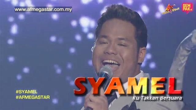 Konsert AF Megastar Minggu 1 : Syamel - Ku Tak Akan Bersuara