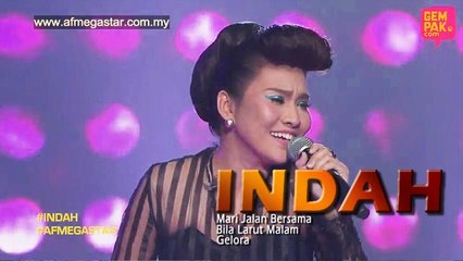 Konsert AF Megastar Minggu 4 : Indah - Mari Jalan Bersama/Bila Larut Malam/Gelora