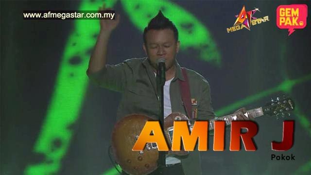 Konsert AF Megastar Minggu 2 : Amir Jahari - Pokok