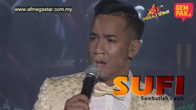 Konsert AF Megastar Minggu 2 : Sufi - Sambutlah Kasih